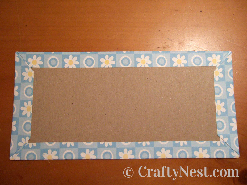 edges-folded-diy-mini-bound-books-crafty-nest Decorative paper wrapped around the chipboard, photo
