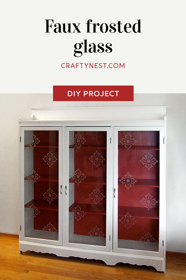 pinterest-diy-faux-frosted-glass-crafty-nest Crafty Nest faux frosted glass Pinterest photo