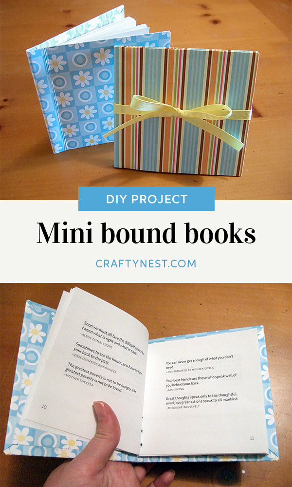 pinterest-diy-mini-bound-books-crafty-nest Crafty Nest mini bound books Pinterest photo