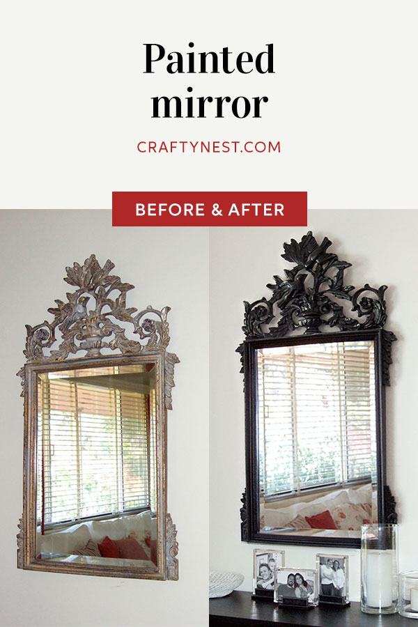 pinterest-diy-painted-mirror-crafty-nest Crafty Nest painted mirror Pinterest photo