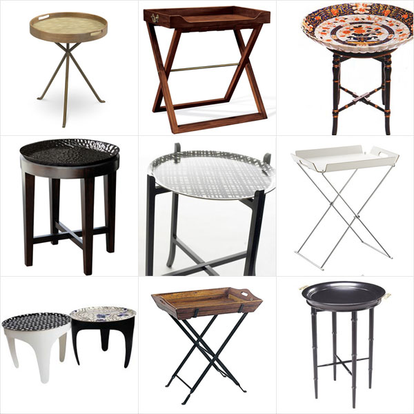 tray-tables-grid-plant-stand-tray-table-crafty-nest Grid of tray tables, photo