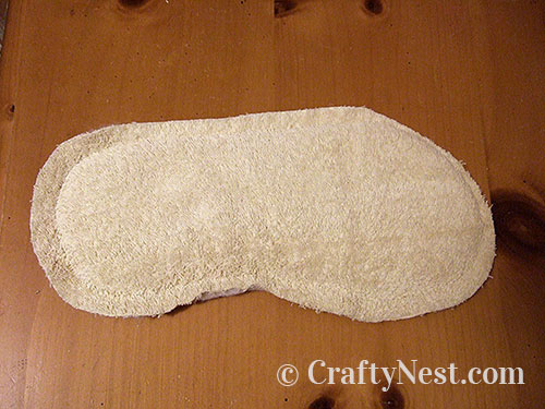 DSCF3476-diy-spa-slippers-crafty-nest Sewn footbed pieces, photo