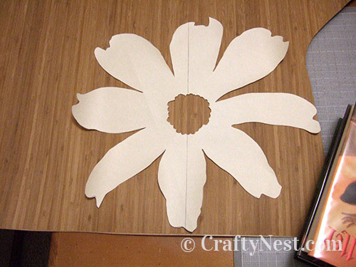 DSCF3859-bamboo-veneer-ikea-lack-tables-crafty-nest Flower pattern on top of veneer, photo