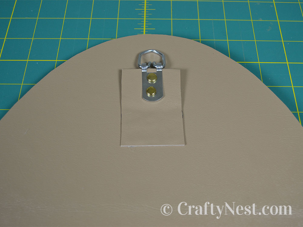 DSC_0037-beaded-glass-framed-mirror-crafty-nest Attach the tab to the backing, photo