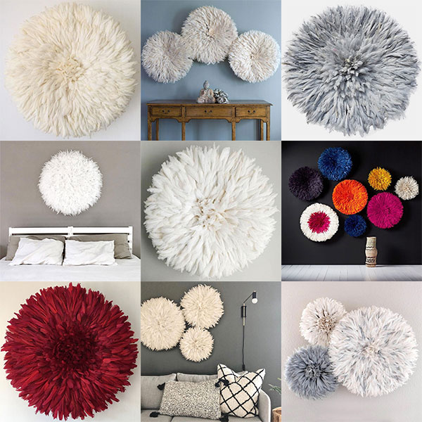 juju-hats2-coffee-filter-snowball-wall-light-crafty-nest Collage of Juju hats, photo