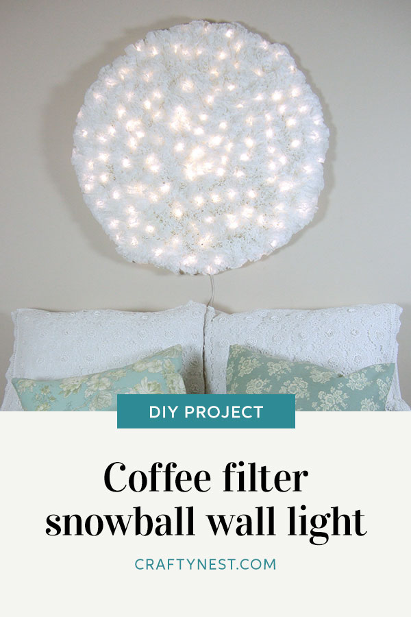 pinterest-coffee-filter-snowball-wall-light-crafty-nest Crafty Nest coffee-filter snowball light Pinterest image