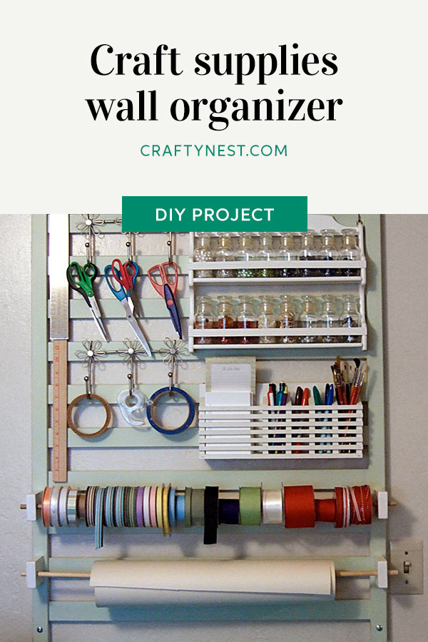 pinterest-craft-tool-wall-organizer-crafty-nest Crafty Nest crafting tool station with wall organizer Pinterest photo