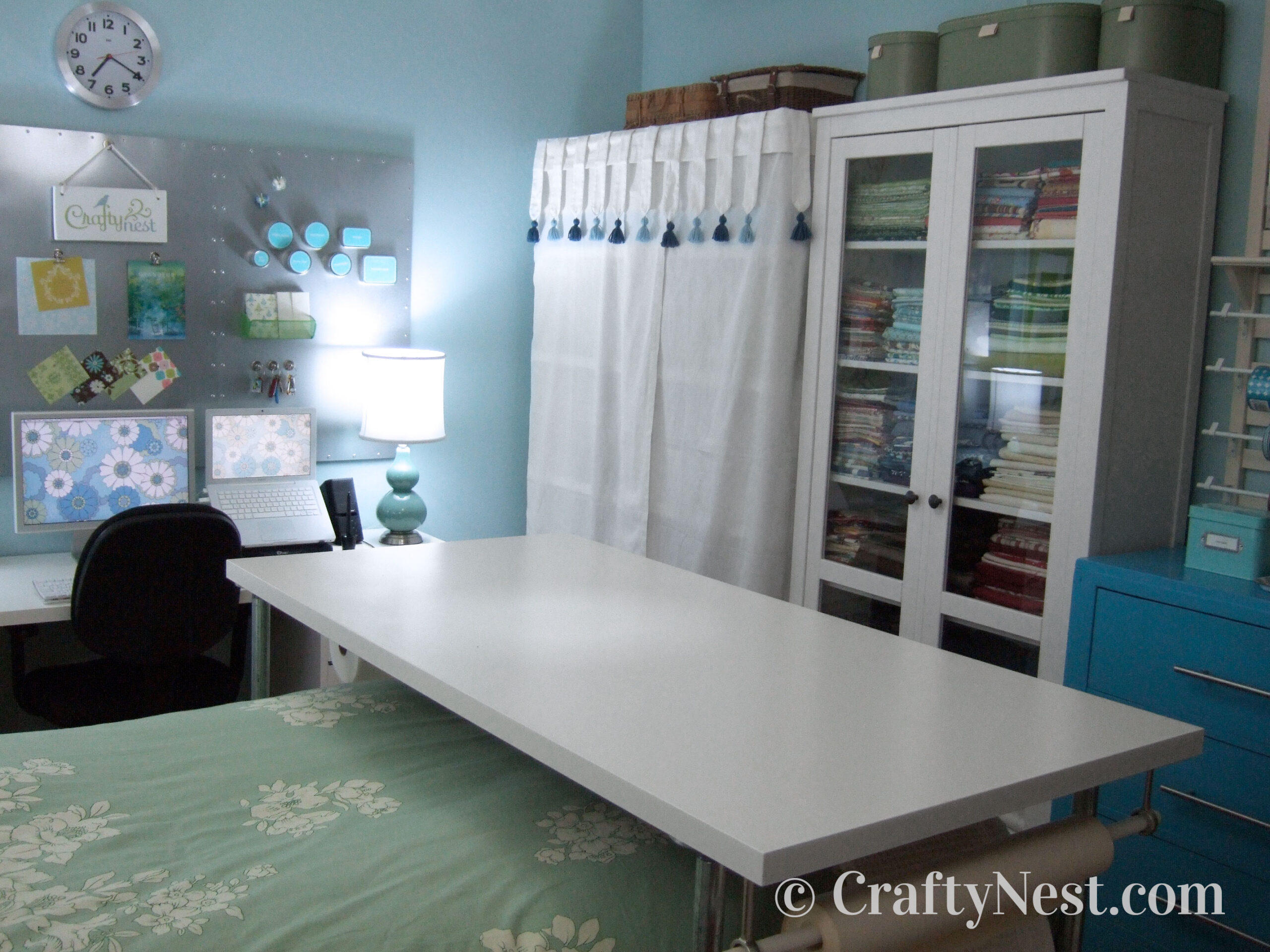 2-DSCF7177-sylvania-makeover-challenge-the-after-crafty-nest Over the bed table, horizontal photo