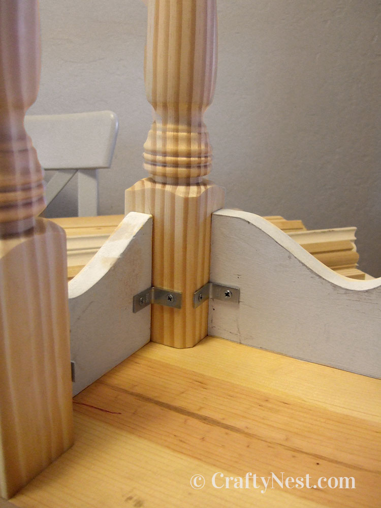 DSCF1422-plain-bookshelf-fancy-china-cabinet-crafty-nest Attaching the skirt and legs, photo