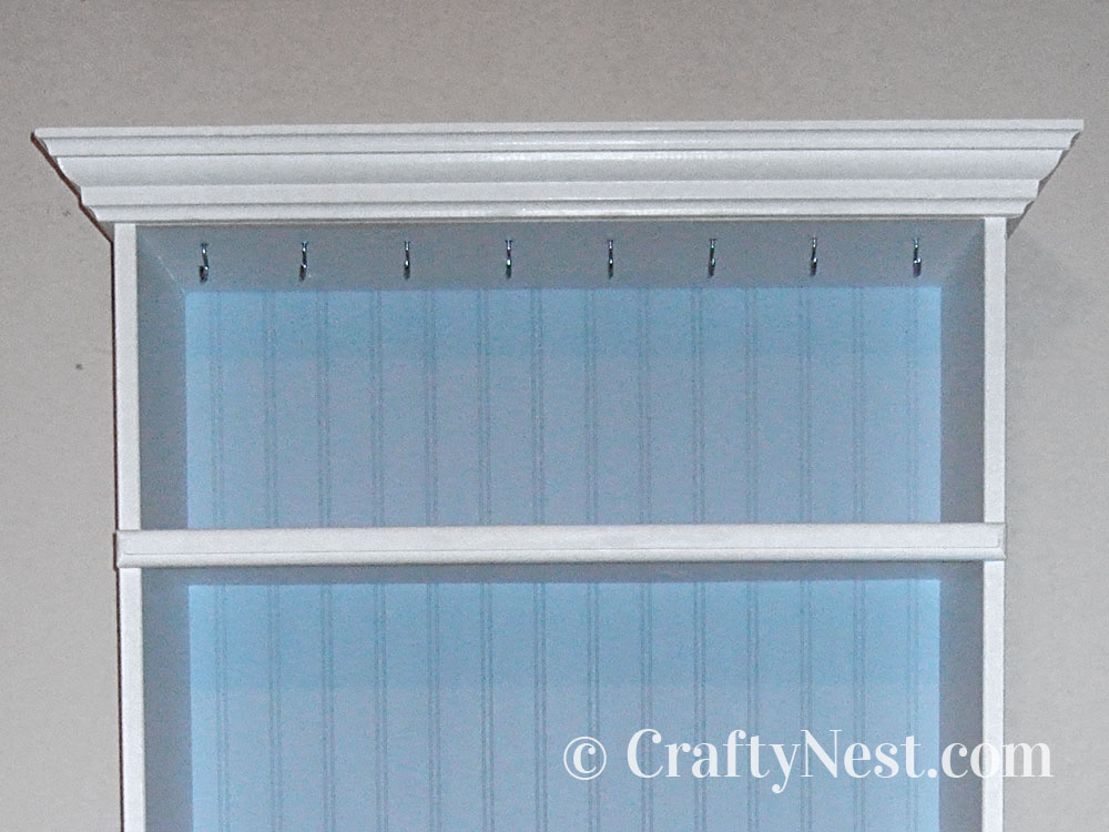 DSCF1468-plain-bookshelf-fancy-china-cabinet-crafty-nest Insert cup hooks, photo