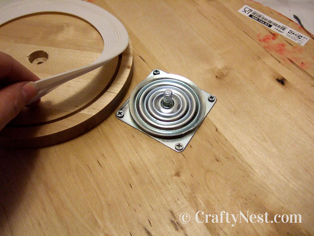 DSCF1574-lazy-susan-two-wooden-clocks-crafty-nest Remove the gasket, photo