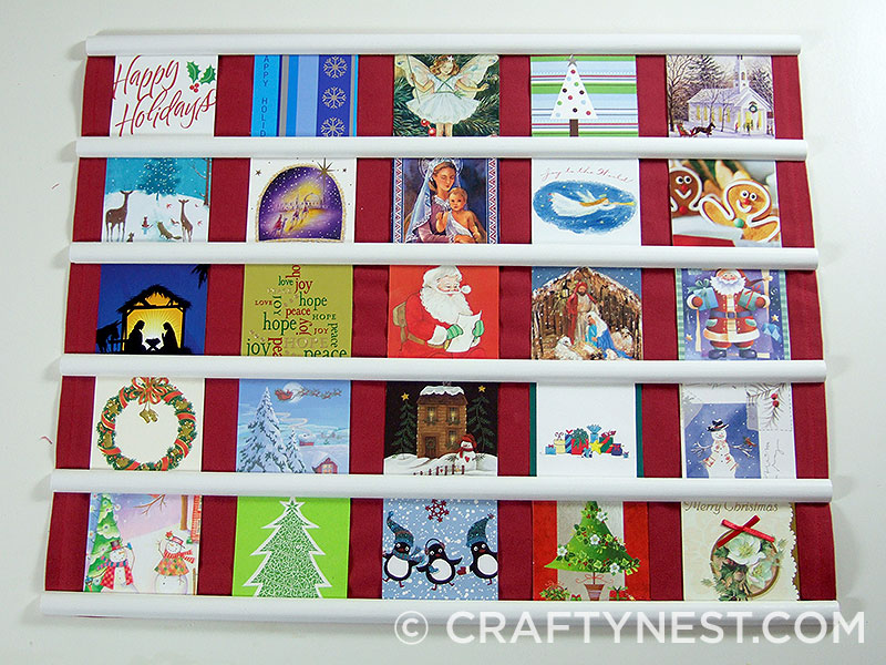 DSCF7814-recycled-Christmas-card-advent-calendar-crafty-nest Insert cards in frame, photo