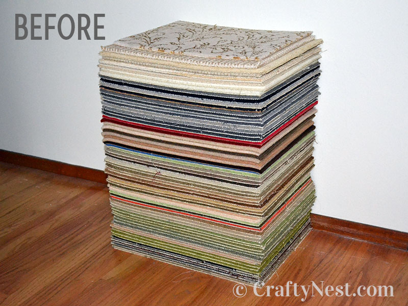 DSC_0001-carpet-sample-craft-easter-placemats-crafty-nest Stack of carpet samples, photo