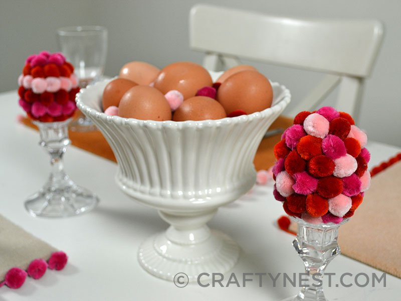 DSC_0158-carpet-sample-craft-easter-placemats-crafty-nest Easter centerpiece, photo