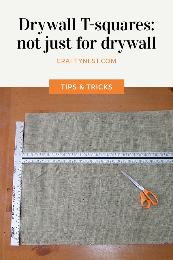 pinterest-drywall-ruler-crafty-nest Crafty Nest drywall T-square Pinterest photo