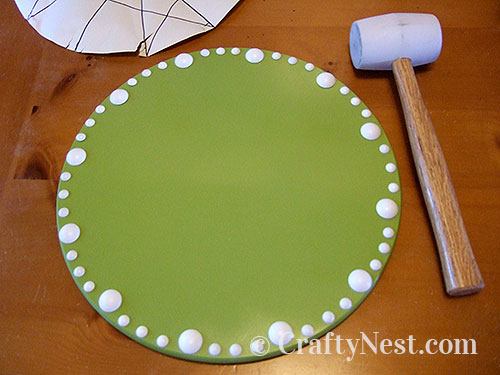 DSCF4473-plant-stand-lazy-susan-mini-side-table-crafty-nest Hammer the nails the rest of the way, photo
