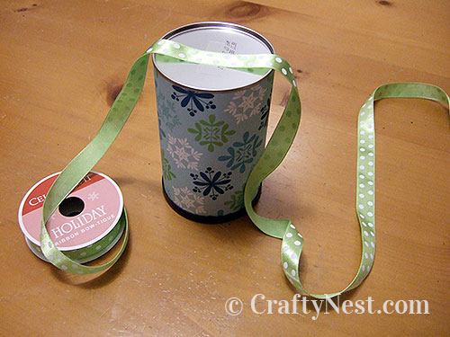 DSCF5193-reusable-wrapped-gift-canisters-crafty-nest Tape the ribbon to the bottom, photo