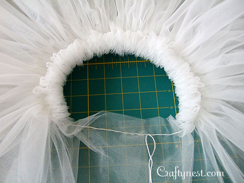 DSCF5576-tulle-pendant-lamp-crafty-nest Continue stitching and tie a knot, photo