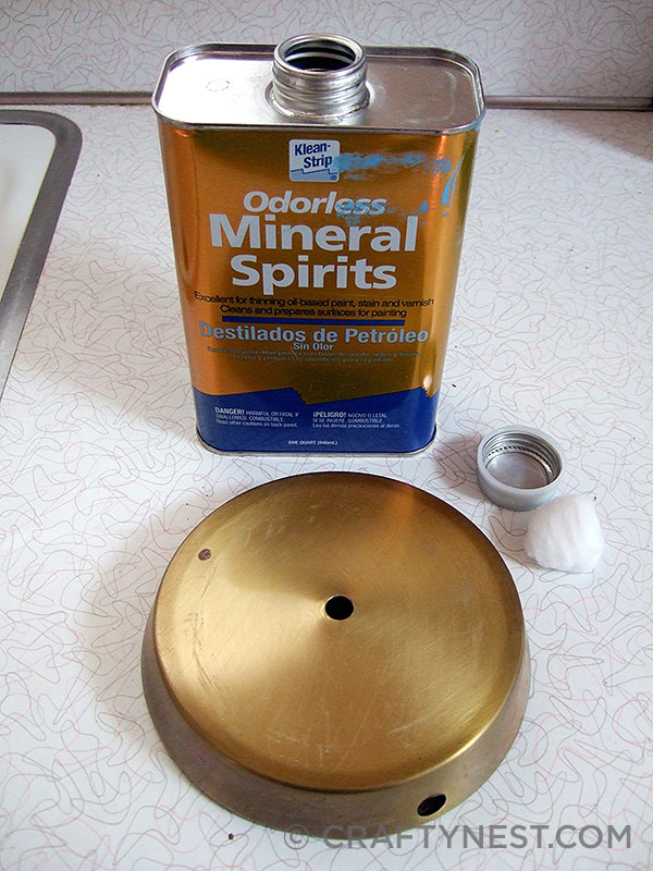 DSCF6658-rewire-a-lamp-crafty-nest Clean the base with mineral spirits, photo