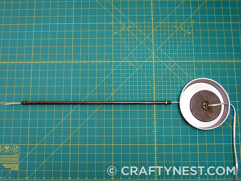 DSCF6671-rewire-a-lamp-crafty-nest Feed cord through pipe, photo