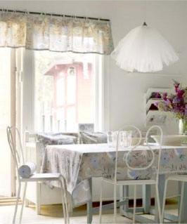 Gudrun-Sjoden-Catalog-tulle-pendant-lamp-crafty-nest Jonas Bohlin’s tulle lamp in Gudrun Sjödén’s catalog, photo