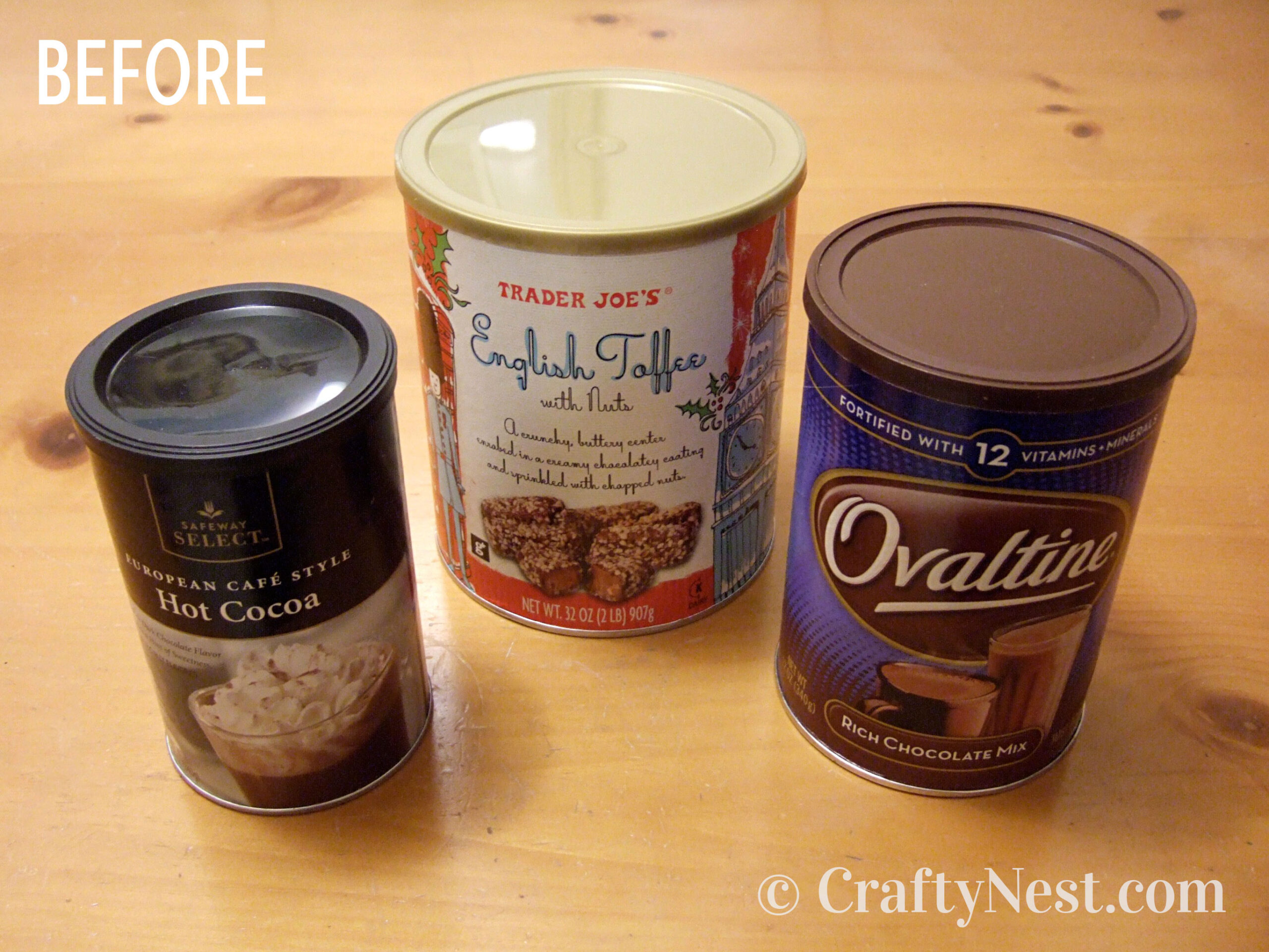 before-reusable-wrapped-gift-canisters-crafty-nest Food canisters, photo