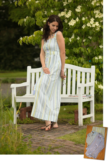 shirred-sheet-dressresew-jenny-wilding-cardon-crafty-nest Shirred sheet dress, photo