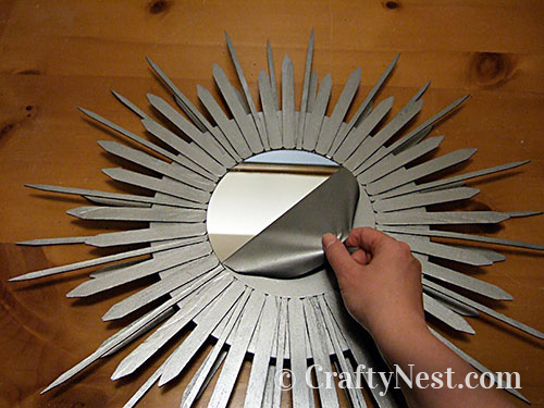 DSCF4446-starburst-mirror-crafty-nest Peel off the Con-Tact paper, photo