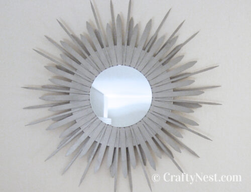 DIY starburst mirror