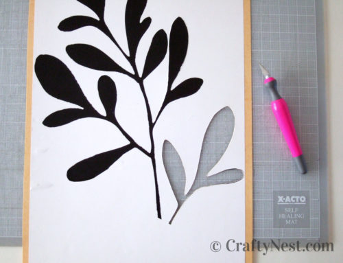 Craftiness with X-Acto knives + a giveaway