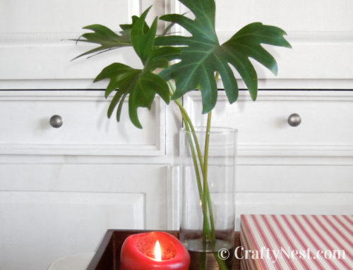 Decorating with fresh cut greens